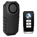 113dB Wireless Bicycle Anti-Theft Vibration Alarm with Remote Control