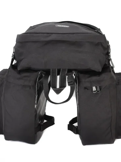 ROSWHEEL Bicycle Bag 37L MTB Mountain Bike Rack Bag 3 in 1 Multifunction Road Bike Panniers Rear Seat Trunk Bag