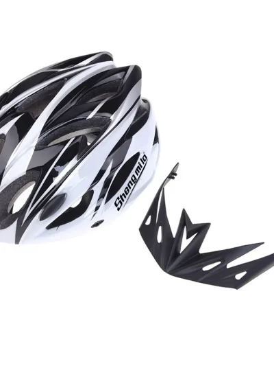 Shengmilo Cycle Helmet Mountain Bike Helmet Ultralight Cycling Helmet Mens Adult 18 Vents Integrally-molded